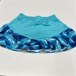 Slazenger Blue Ruffled Women's Skirt